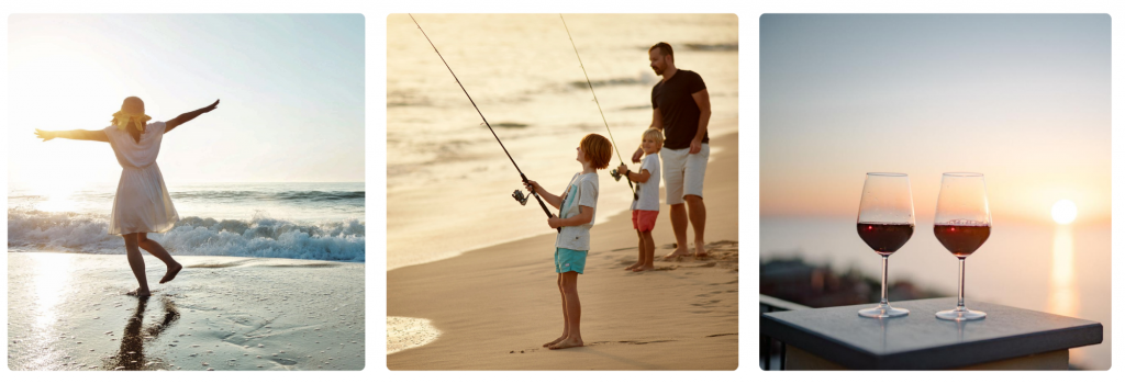 Residents enjoying the coastal lifestyle along Perth's northern coastline near Jindee.