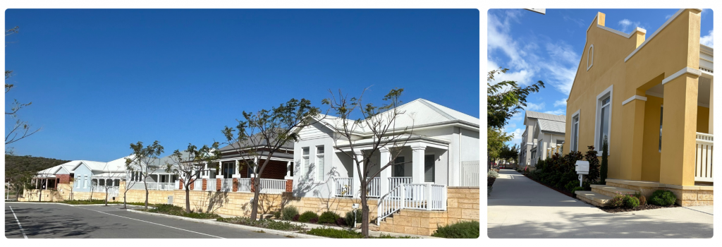 Jindee streetscapes are designed for community connection